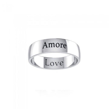 Love Sterling Silver Ring TRI979 - Jewelry
